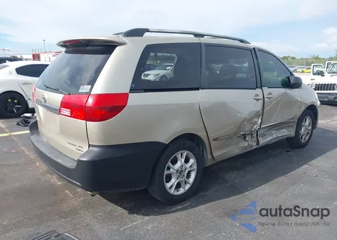 2004 Toyota Sienna Xle Limited z USA, uszkodzony, nr VIN 5TDZA22C94S005059